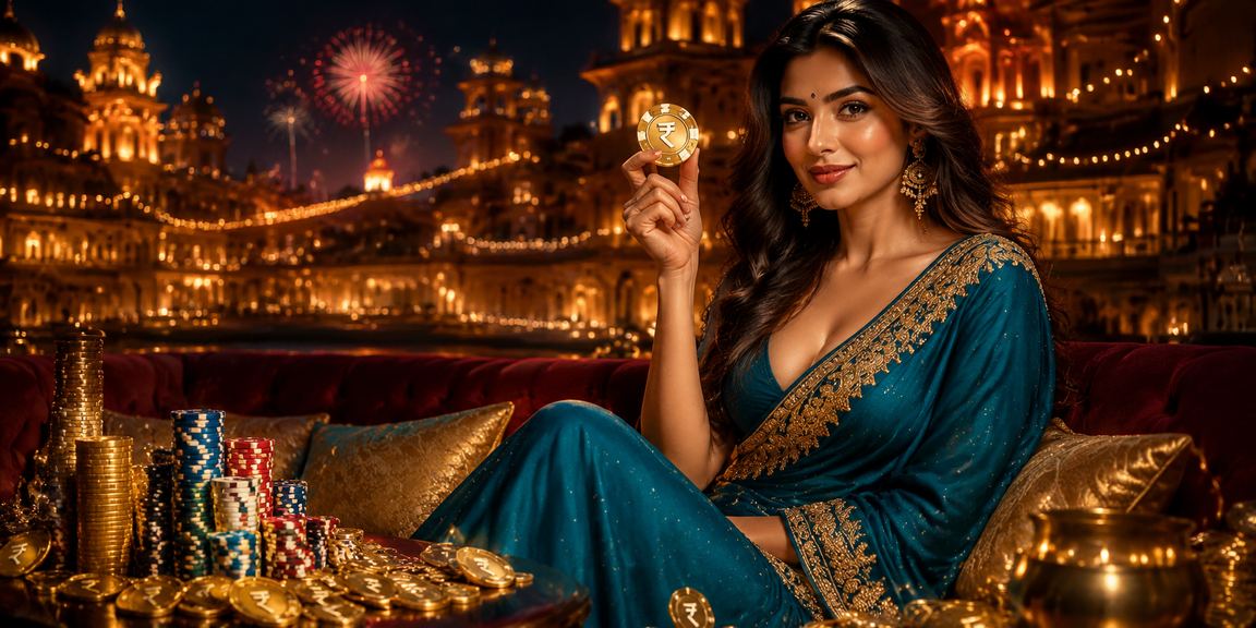 Lucknow old city casino app user in local attire