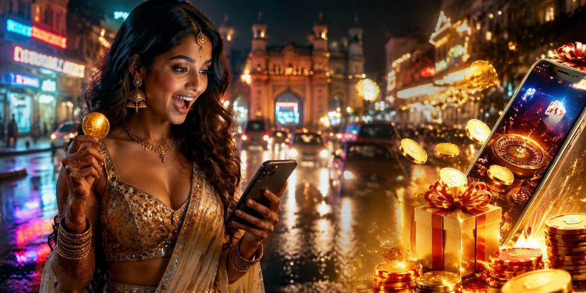 Mumbai player enjoying mobile casino games with 7297